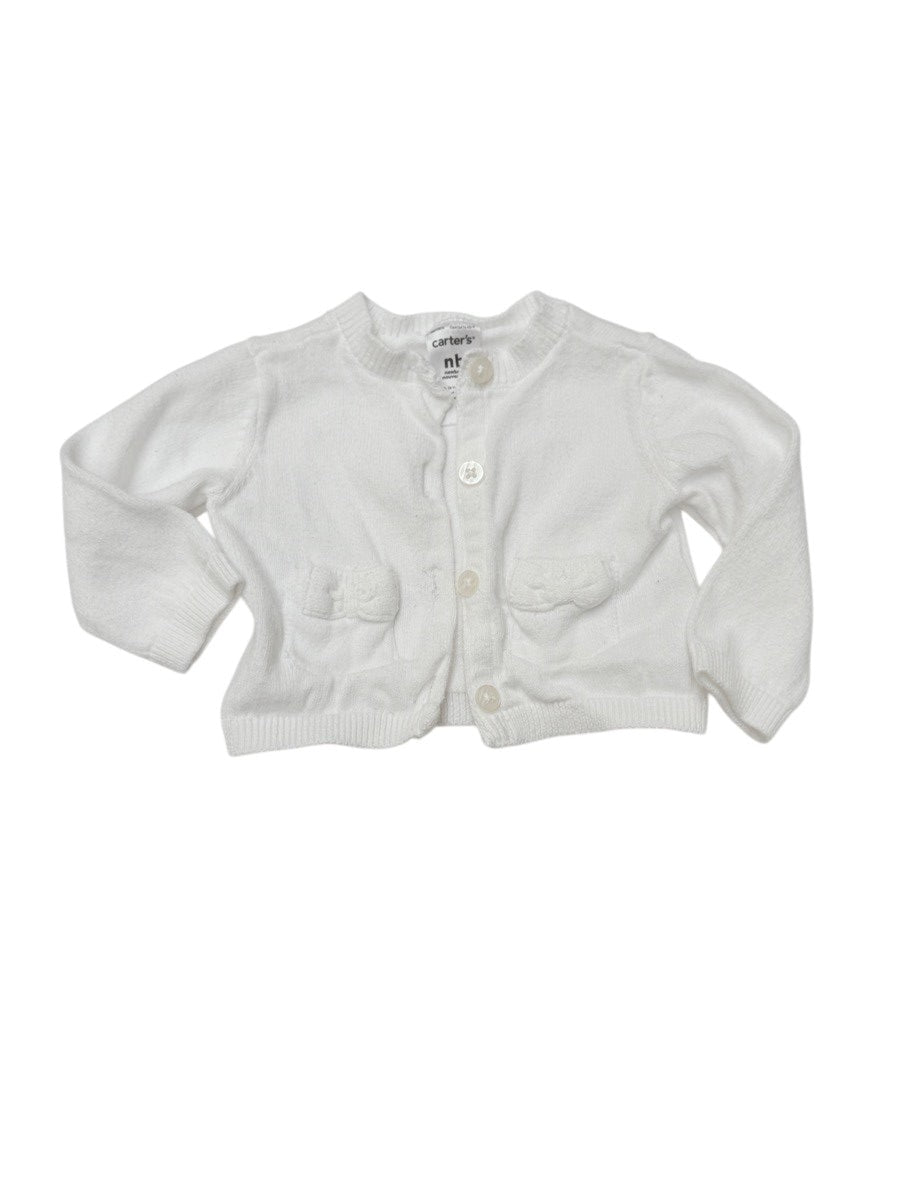 Carter's White Bodysuit Newborn