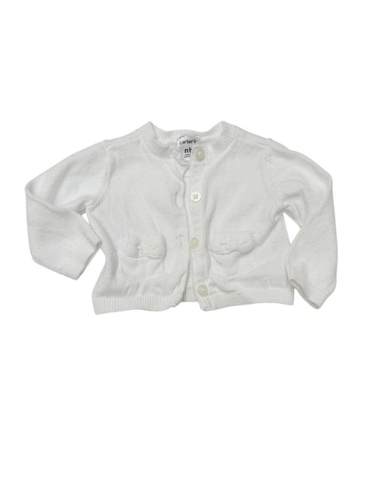 Carter's White Bodysuit Newborn