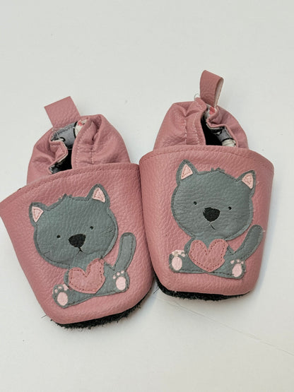 Kitten Heart Soft Sole Baby Shoes Size 3