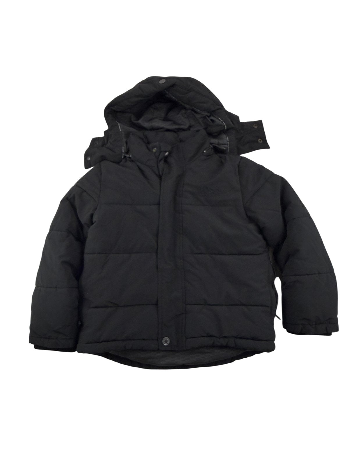 BOSS HUGO BOSS Black Hooded Puffer Jacket