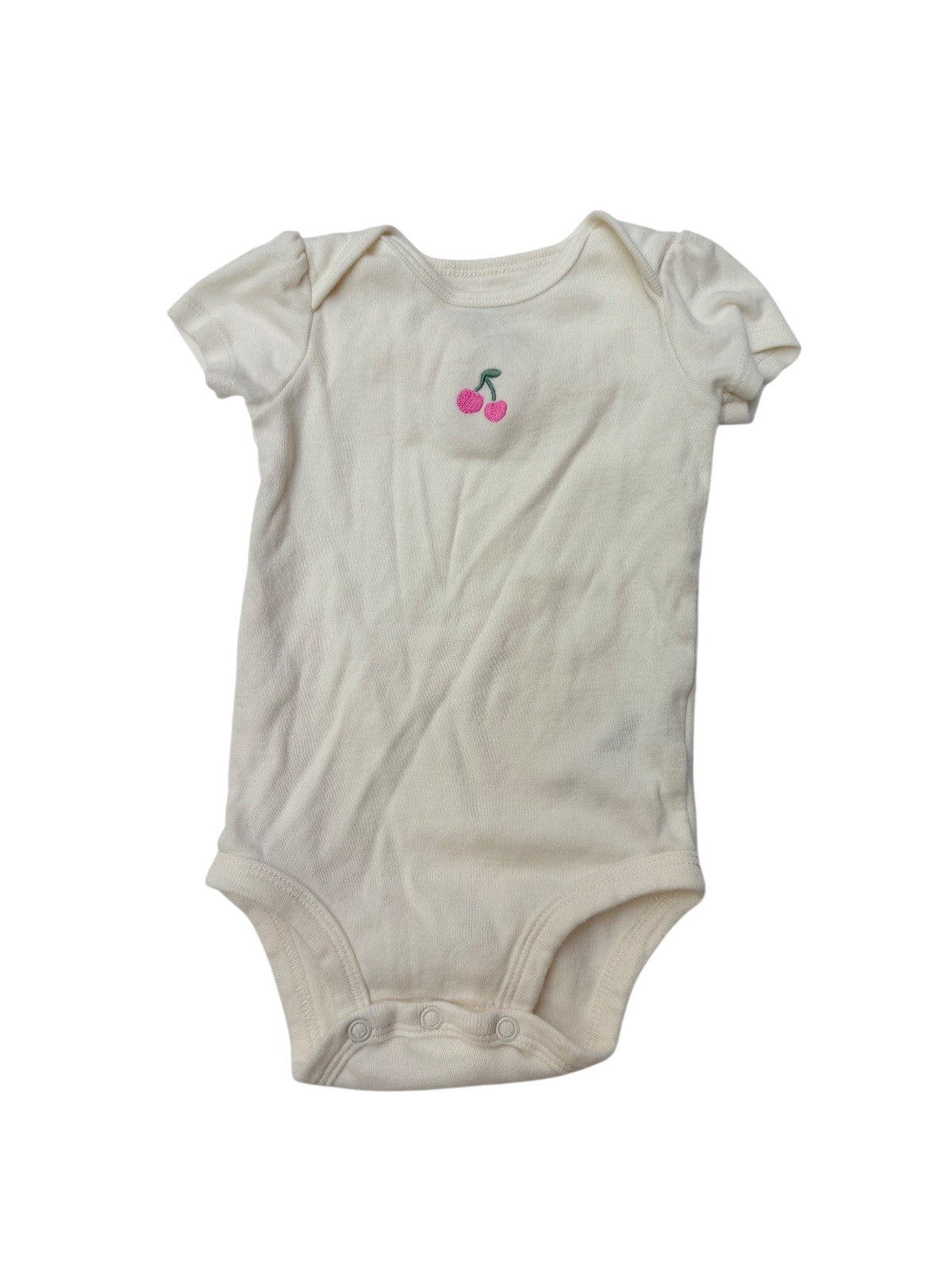 Carter's Cherry Embroidered Bodysuit 6M