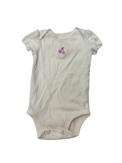Carter's Cherry Embroidered Bodysuit 6M