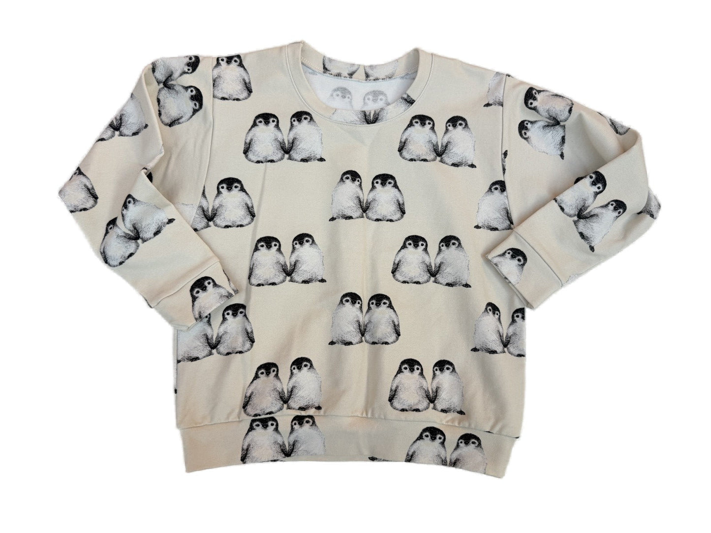 Baby Penguin Print Sweatshirt 6/7