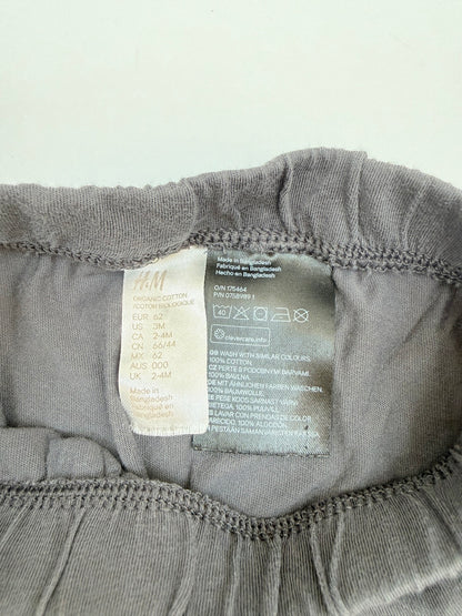 H&M Organic Cotton Shorts Size 3M