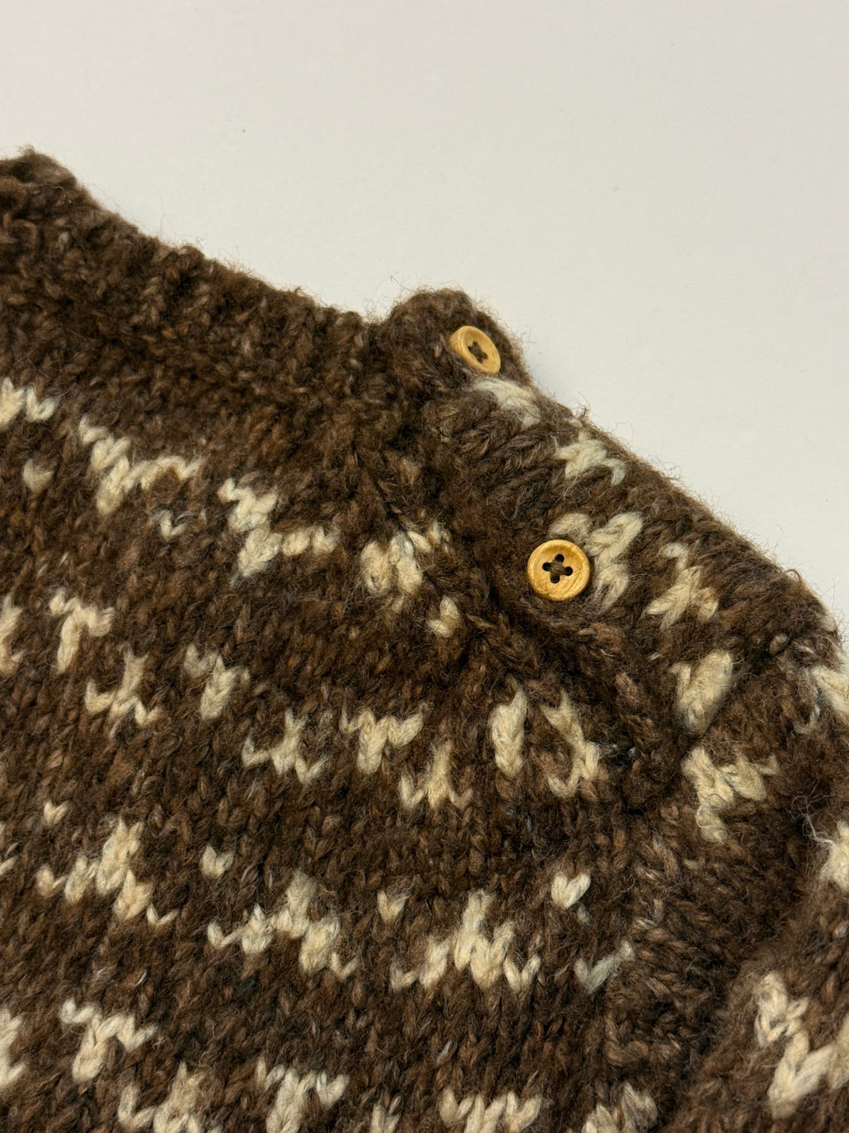 Zara Fair Isle Knit Sweater 6-9M