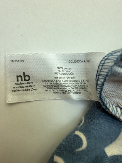 Carter's Elephant Print Bodysuit Newborn