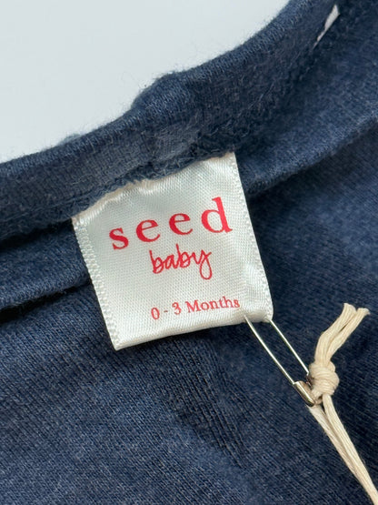Seed Baby Navy Pants 0-3M