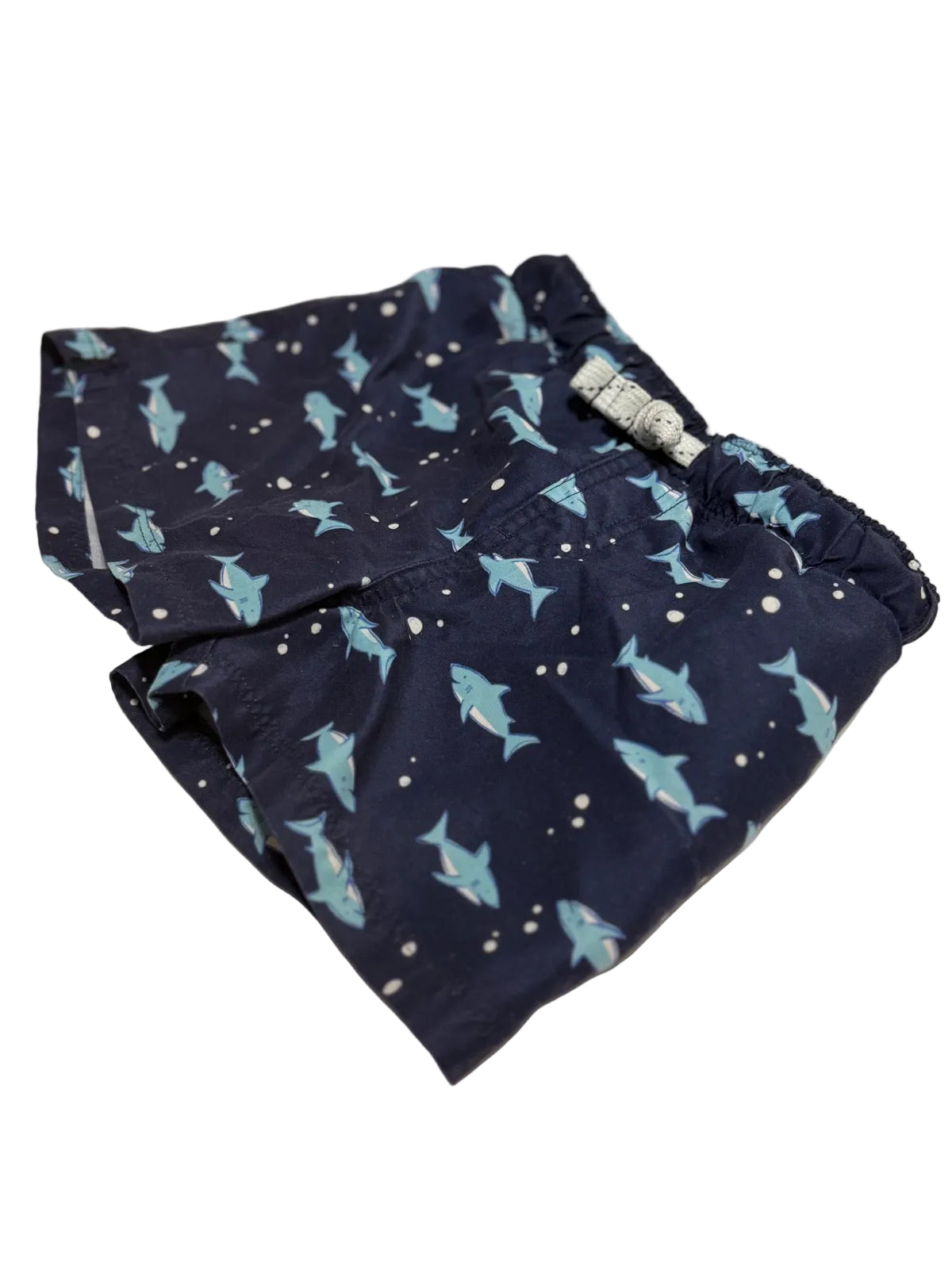 Tucker + Tate Navy Shark Swim Shorts Size 2