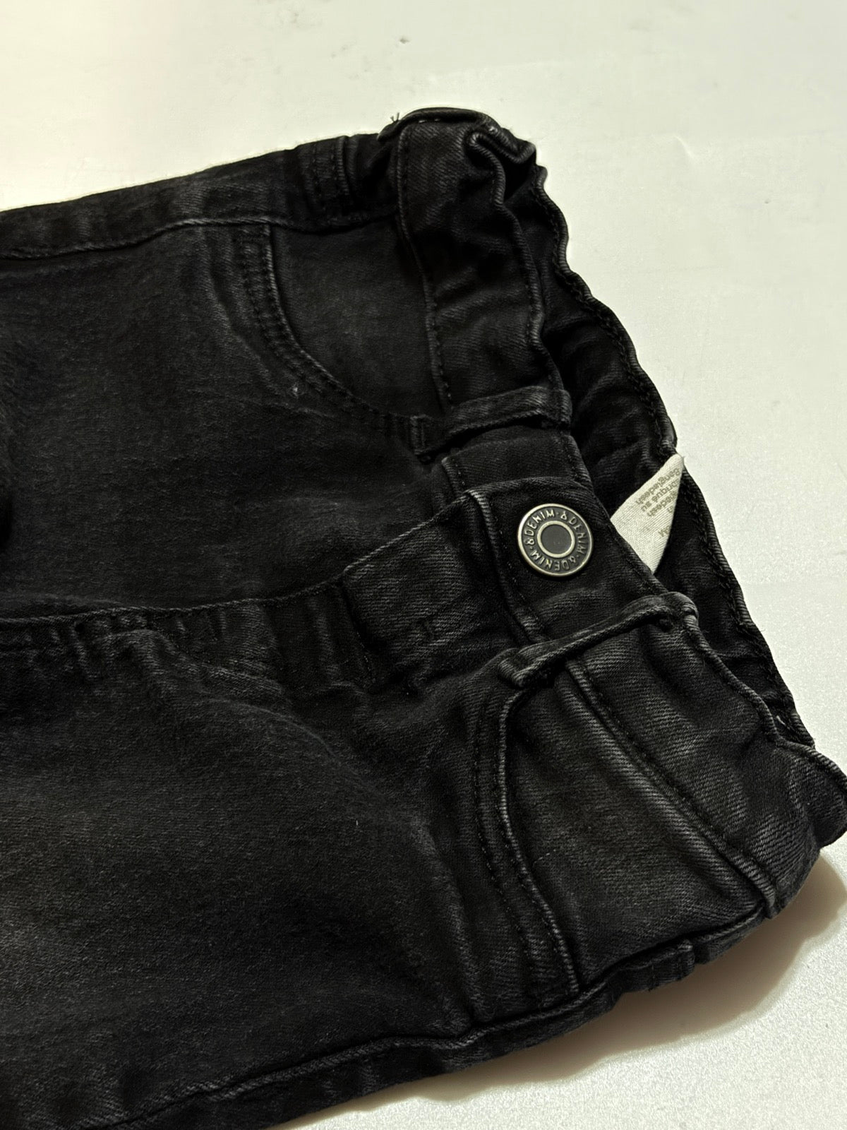 H&M Denim Black Skinny Jeans 12-18M