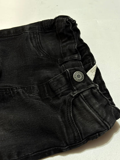 H&M Denim Black Skinny Jeans 12-18M