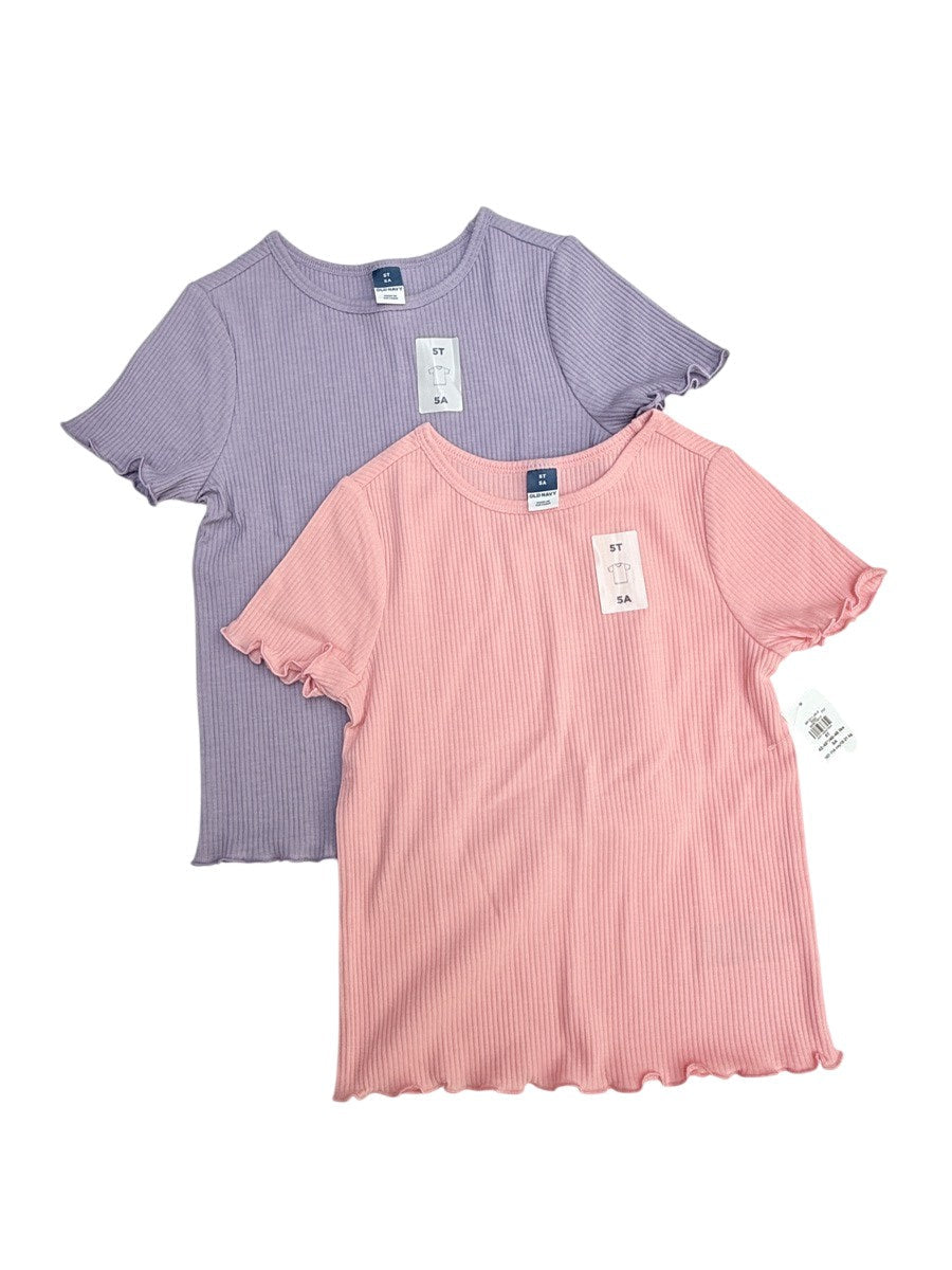 Children's Place Ribbed Top 5T (2-Pack)
