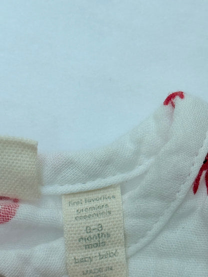 Baby Gap Lobster Print Romper 0-3M