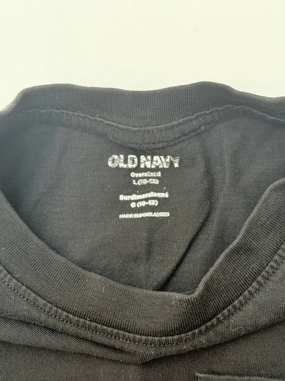 Old Navy Oversized Pocket T-Shirt Size 10-12