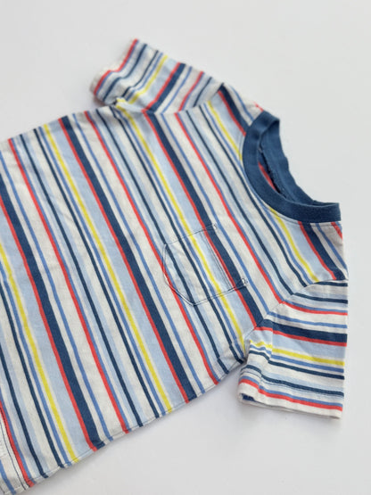 Gap Striped Pocket T-Shirt 18-24m