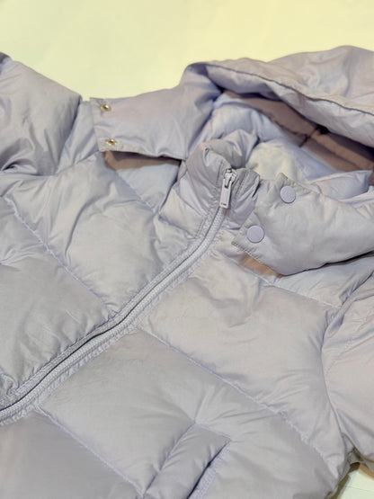 Balabala Lavender Hooded Down Puffer Jacket 5T