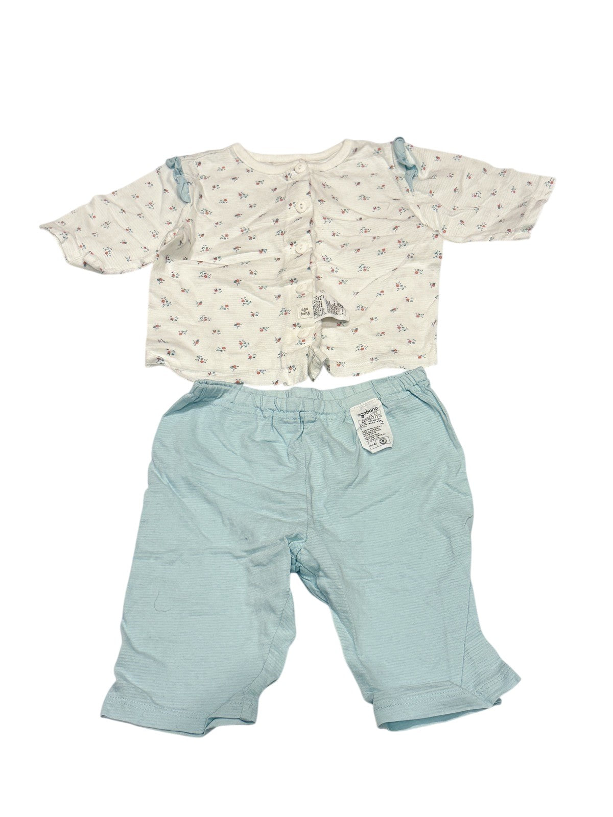 Agabang Floral Top & Pants Set Size 6m