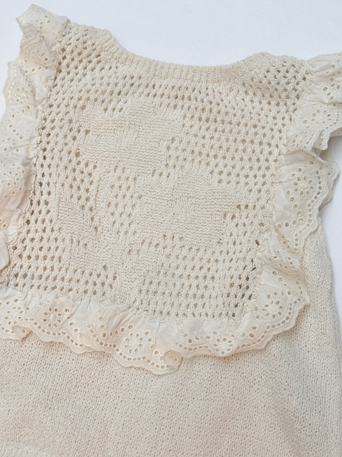 Zara Crochet Lace Trim Top Set 5-6Y