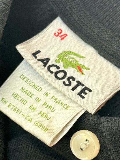 Lacoste Black Polo Shirt Size 34
