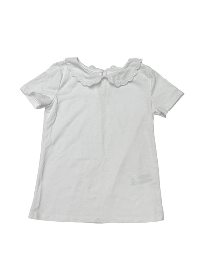 OshKosh White Peter Pan Collar Tee 5T