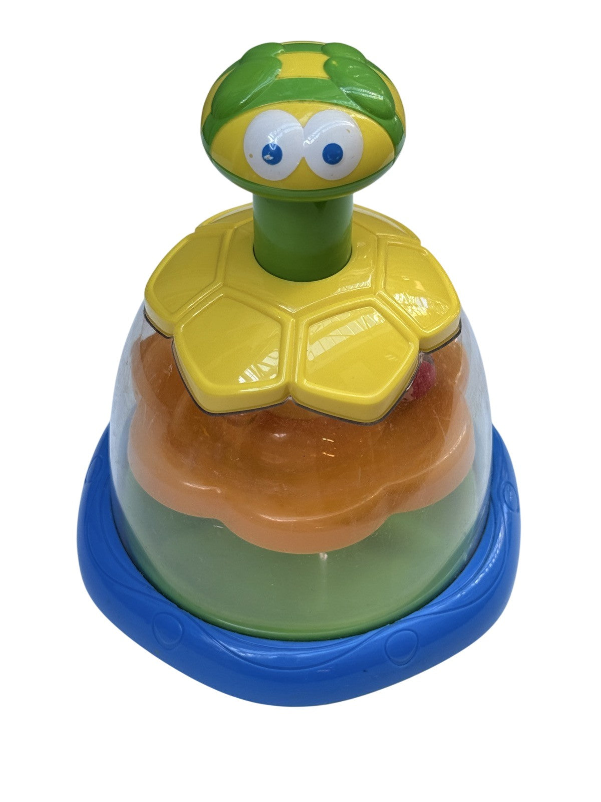 Turtle Push Spin Top Baby Toy