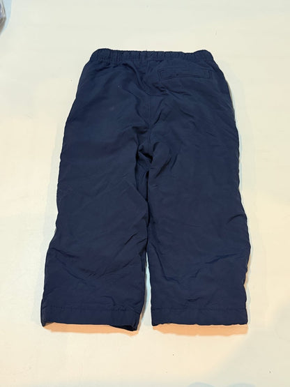 Childrens Place Navy Fleece-Lined Pants 24M