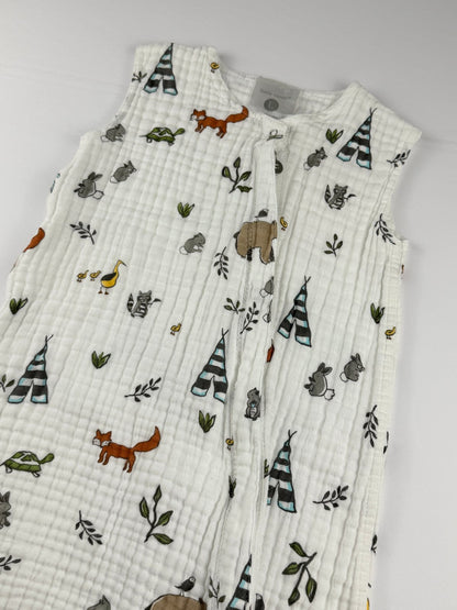 Little Unicorn Woodland Muslin Sleep Sack 12-18M
