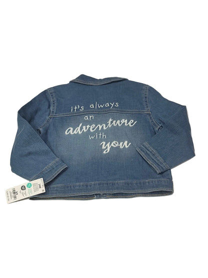 Disney Baby B'gosh Winnie Pooh Embroidered Denim Jacket 24M