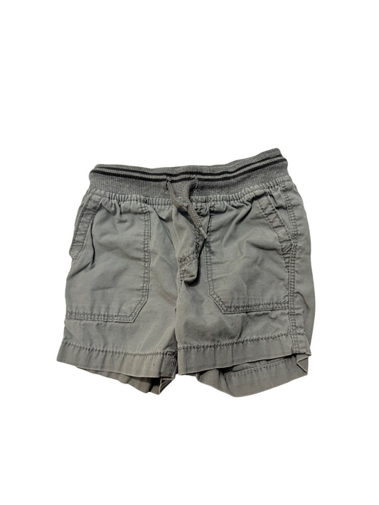 OshKosh B'gosh Gray Pull-On Shorts 12M