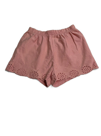 Next Pink Eyelet Shorts 3-4y