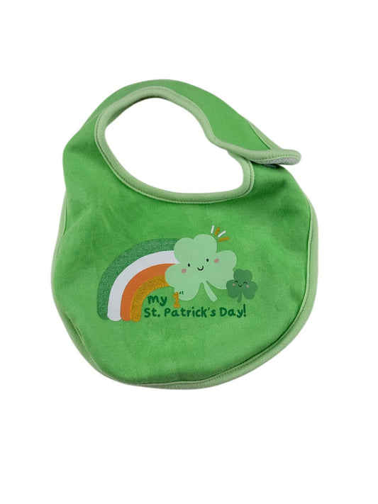 My 1st St. Patrick's Day Green Bib 0-6M