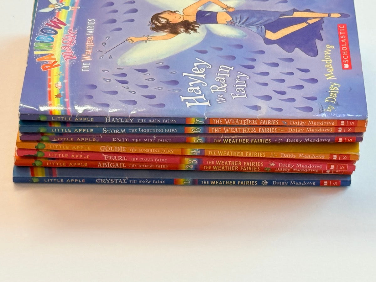 7 Daisy Meadows Weather Fairies Books Bundle