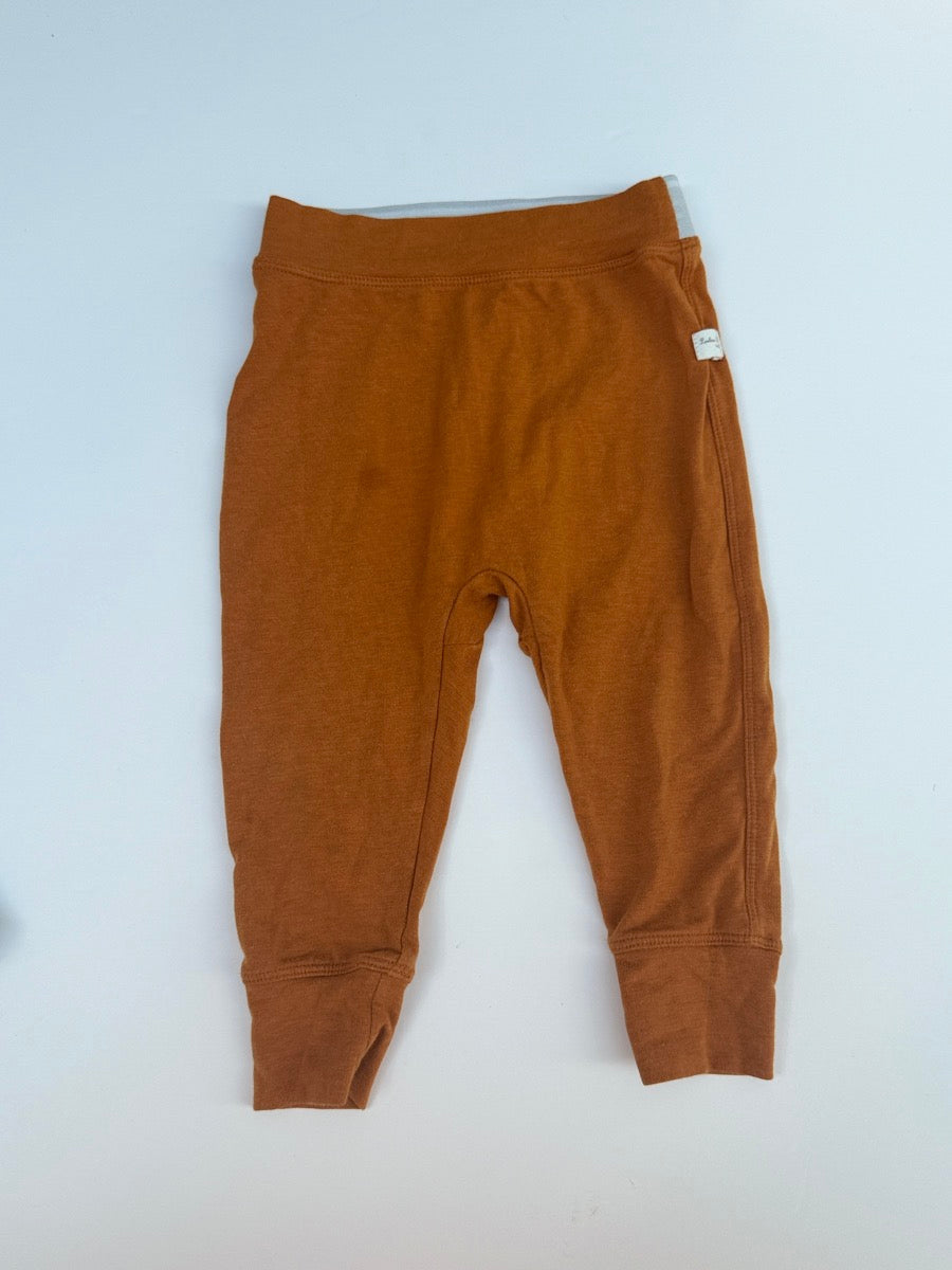 Loulou Lollipop Rust Joggers 6-12M