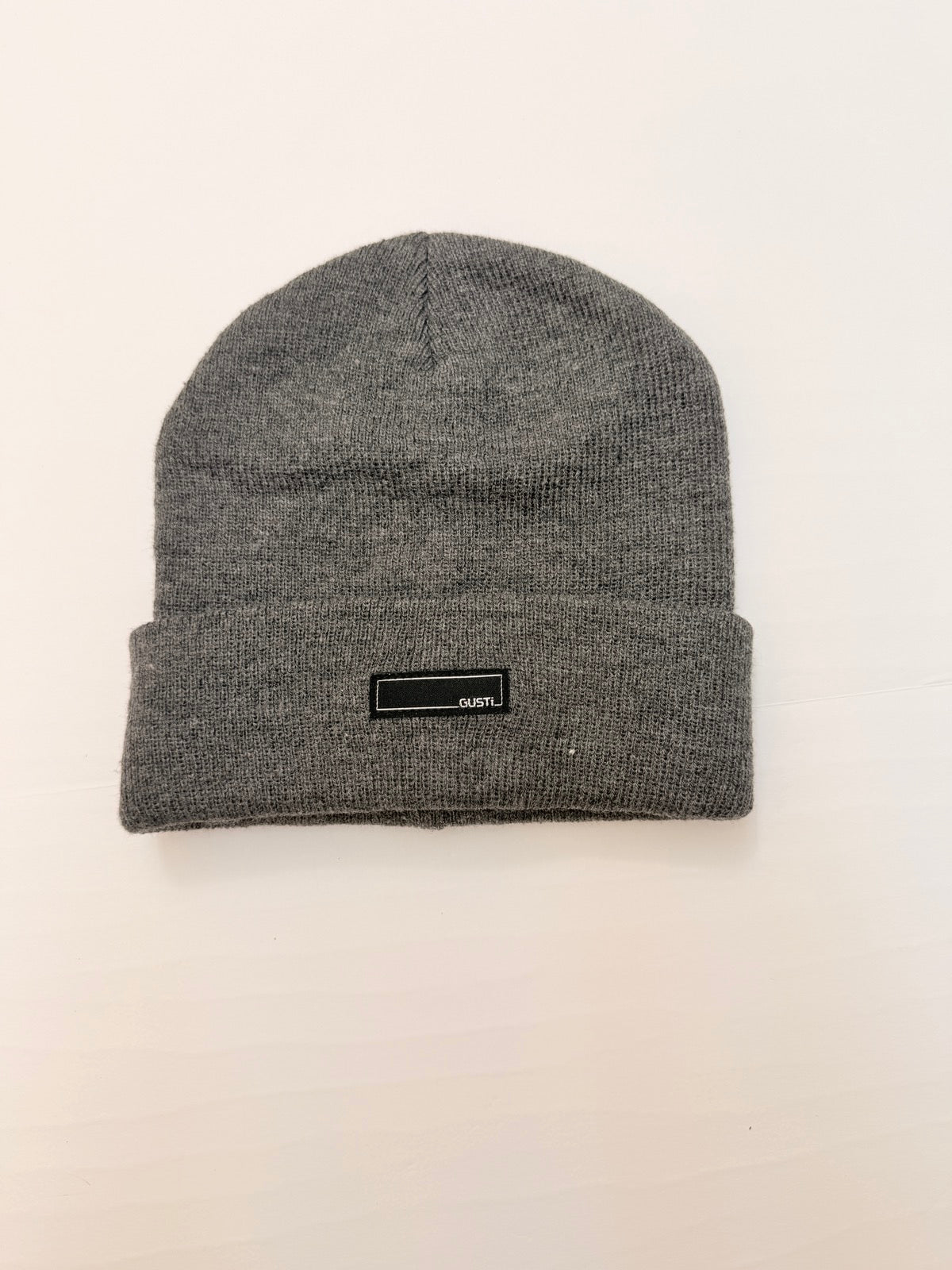 Gusti Gray Knit Beanie Hat Size 4-16