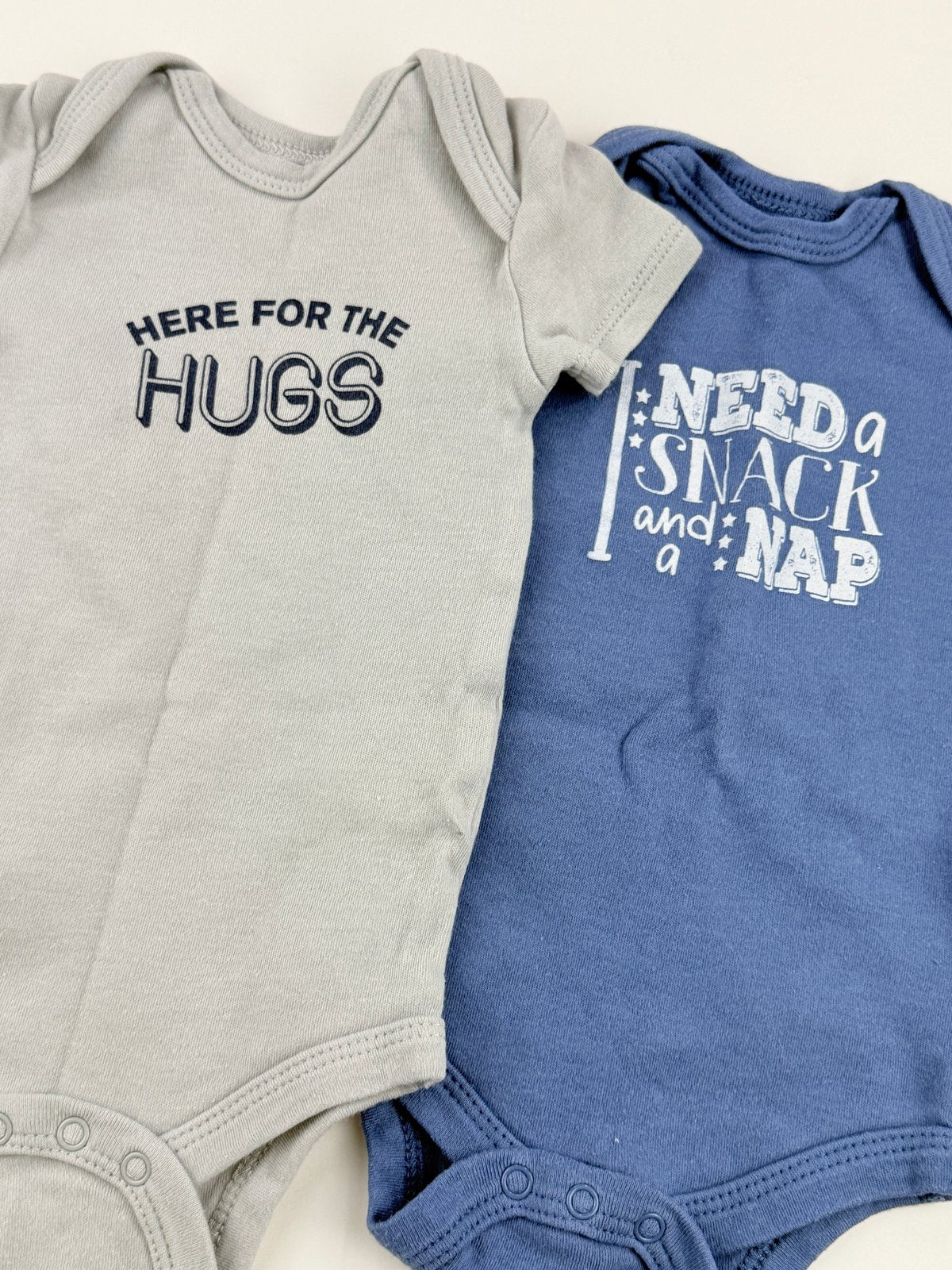 The Peanutshell Slogan Bodysuit 2-Pack 3-6M