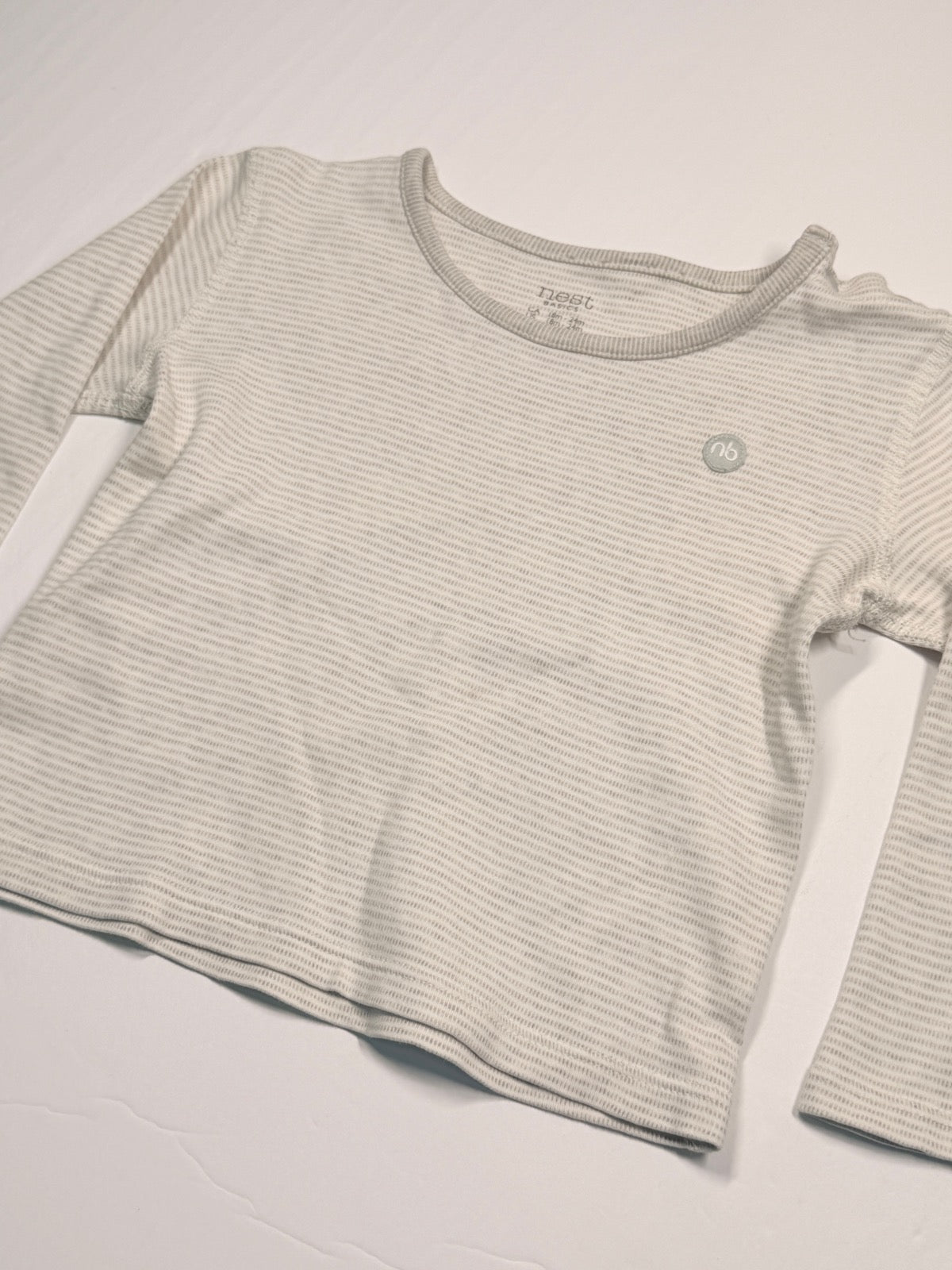 Nest Basics Striped Long Sleeve Top 18-24M