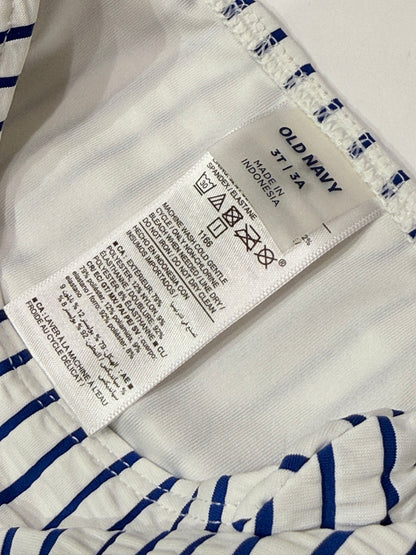 Old Navy Striped One-Piece Swimsuit 3T