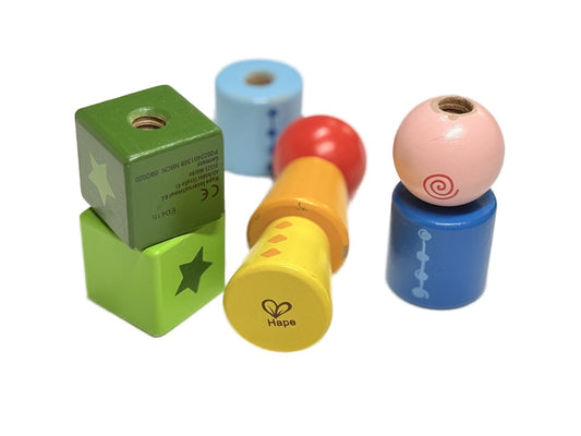Hape Wooden Screw and Bolt Building Set