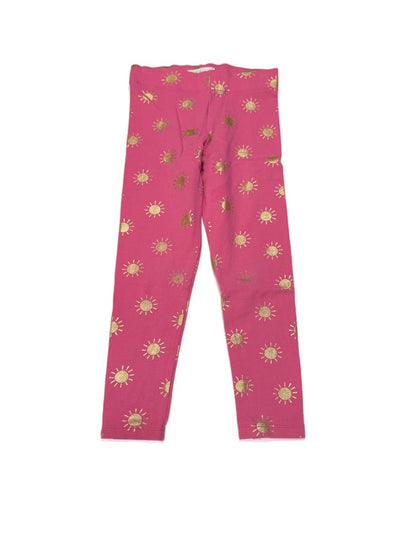 Boden Pink Gold Sun Leggings 4-5Y