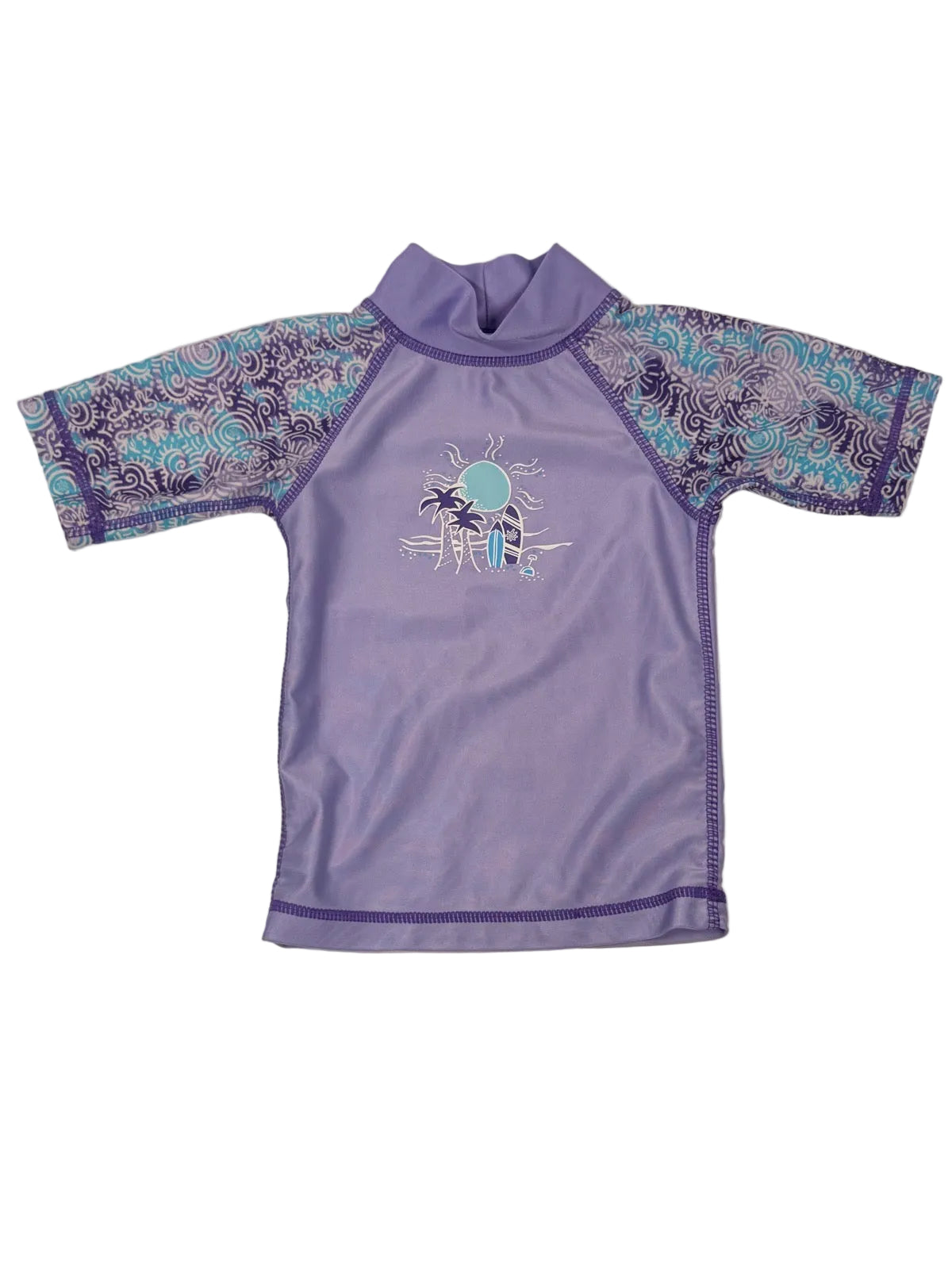 UV SKINZ Purple Surf Rash Guard 12-18M