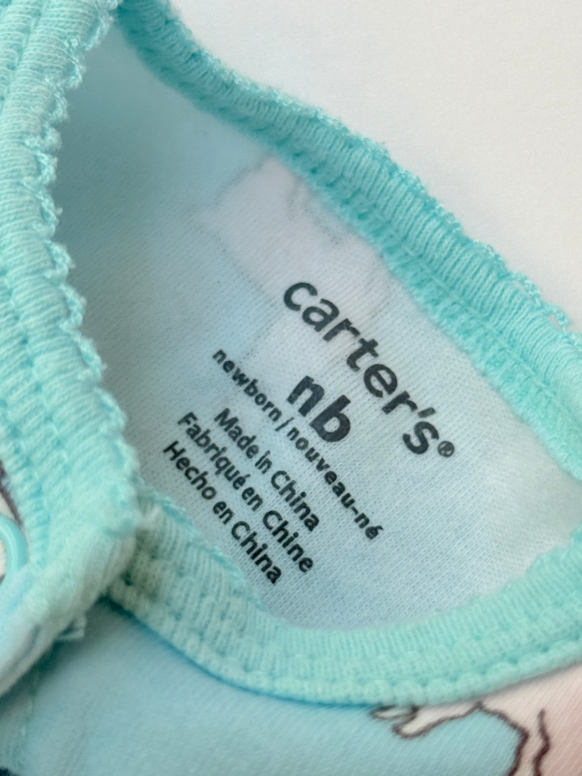 Carter's Llama Footed Sleeper Newborn