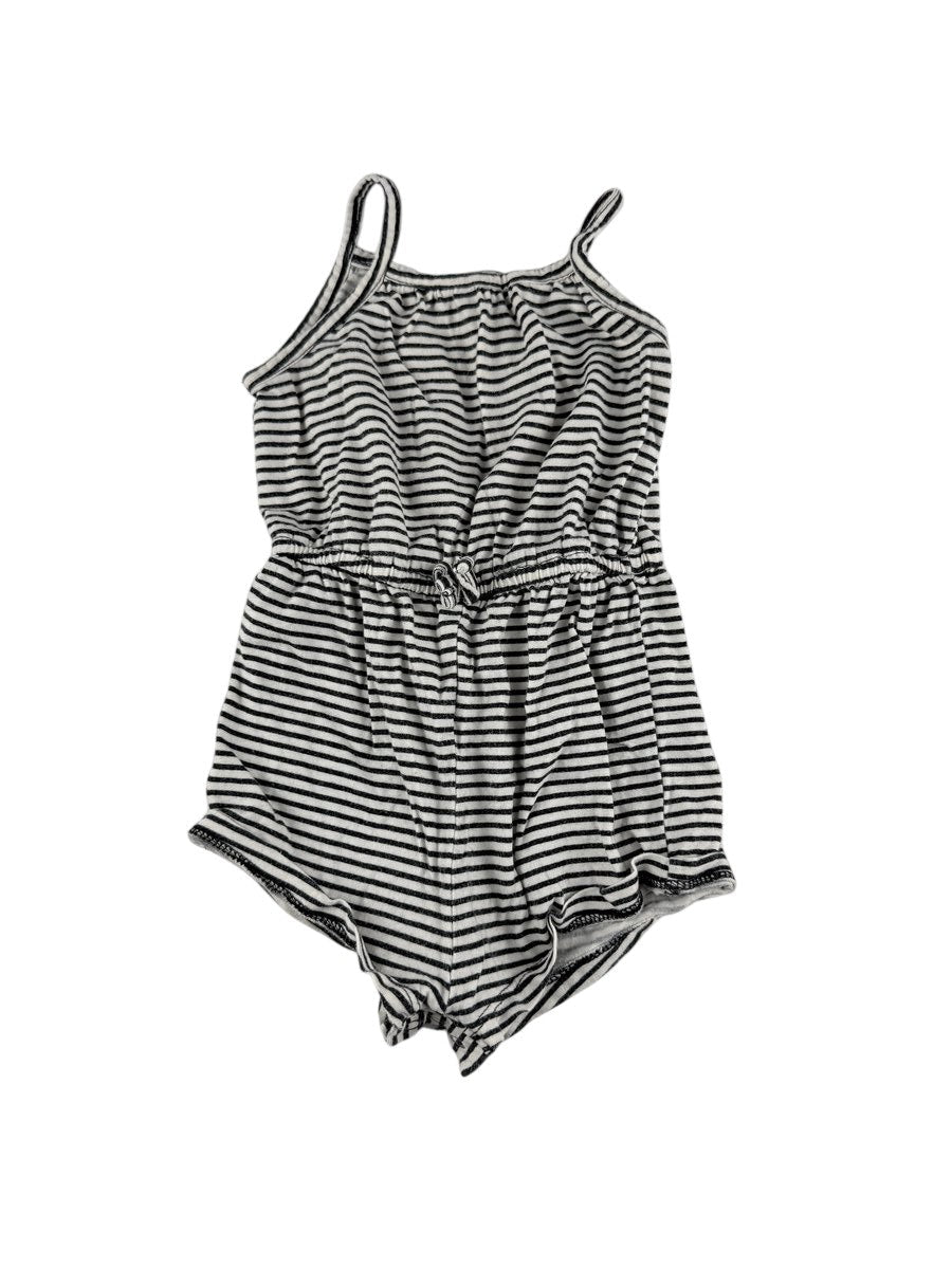 Old Navy Striped Romper 12-18M