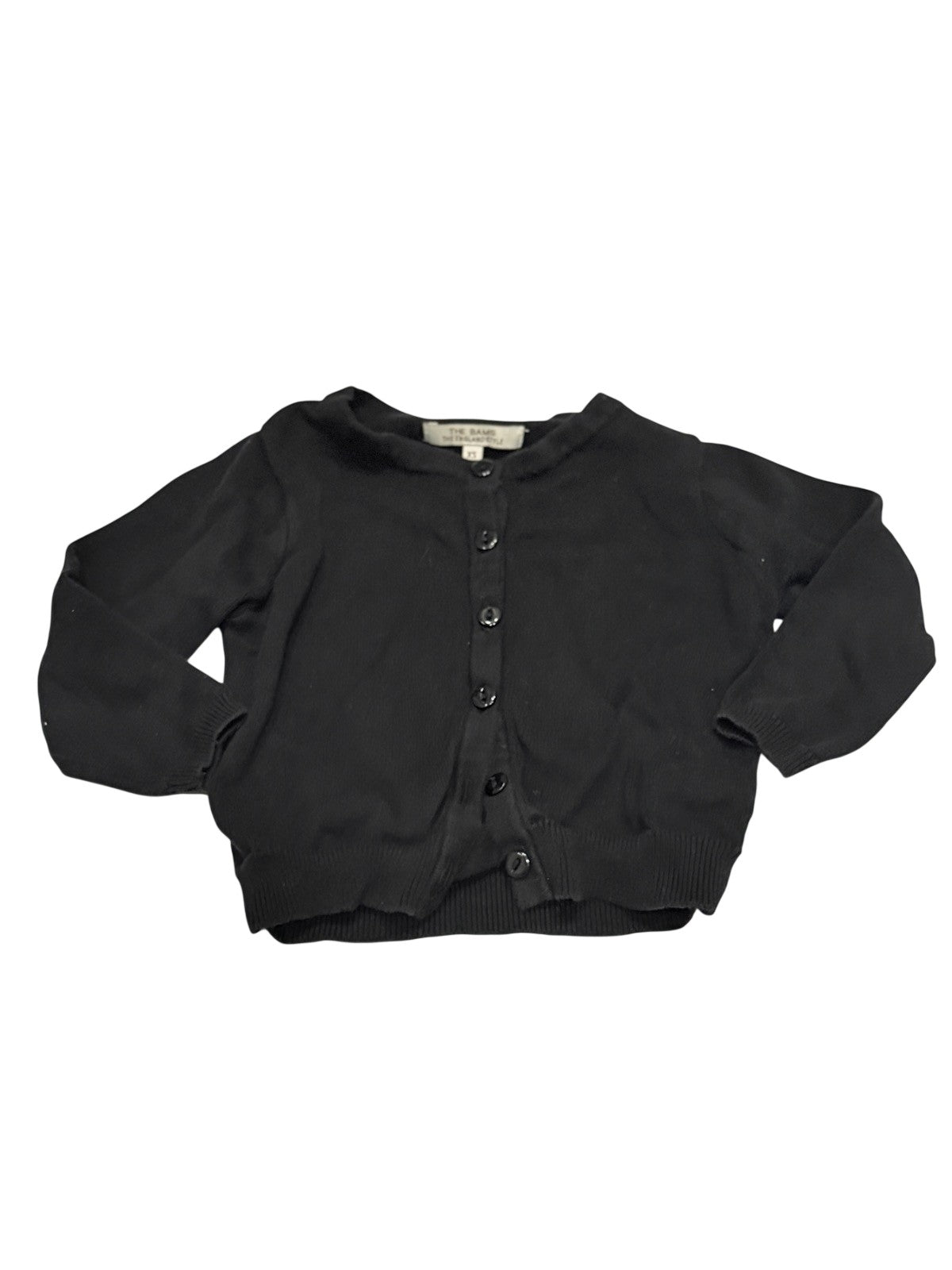 The Bams Black Cardigan Sweater 6m