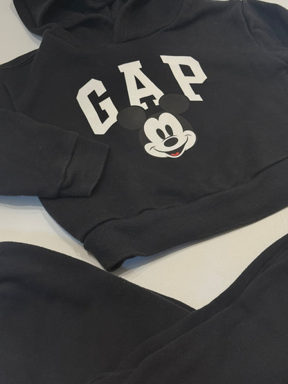 Gap x Disney Mickey Mouse Hoodie Set 2T