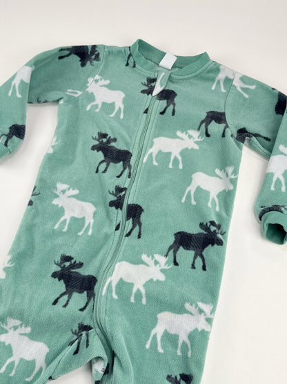 Pekkle Moose Fleece Sleeper 18M