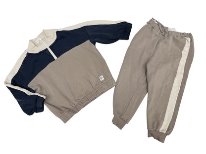 H&M Colorblock Zip Tracksuit Set 2T