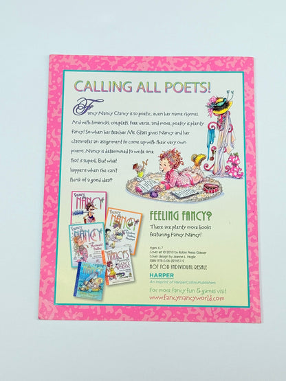 Jane O'Connor Fancy Nancy Poet Extraordinaire!