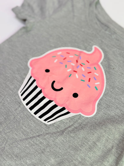 Whistle & Flute Cupcake Tee 1-2Y
