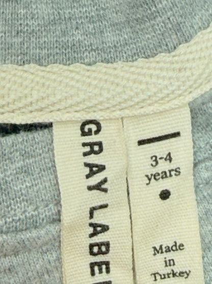 Gray Label Grey Dress 3-4Y