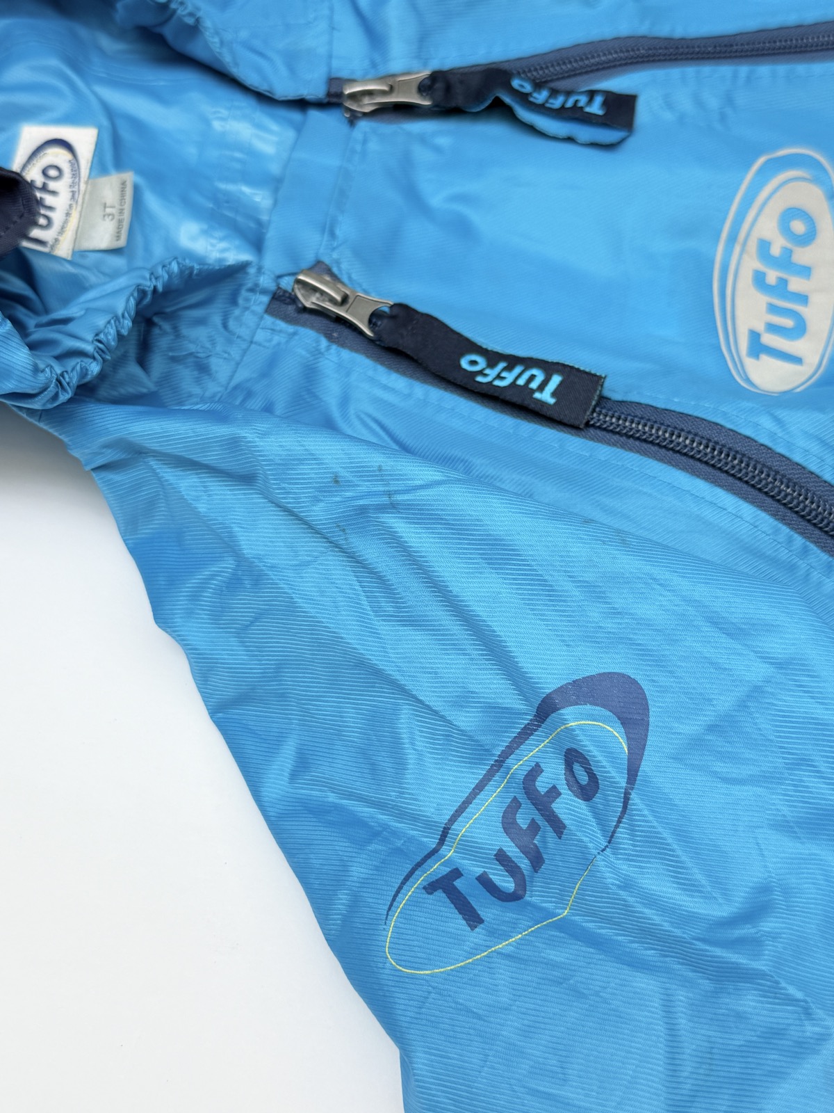 Tuffo Teal Rain Suit Set 3T