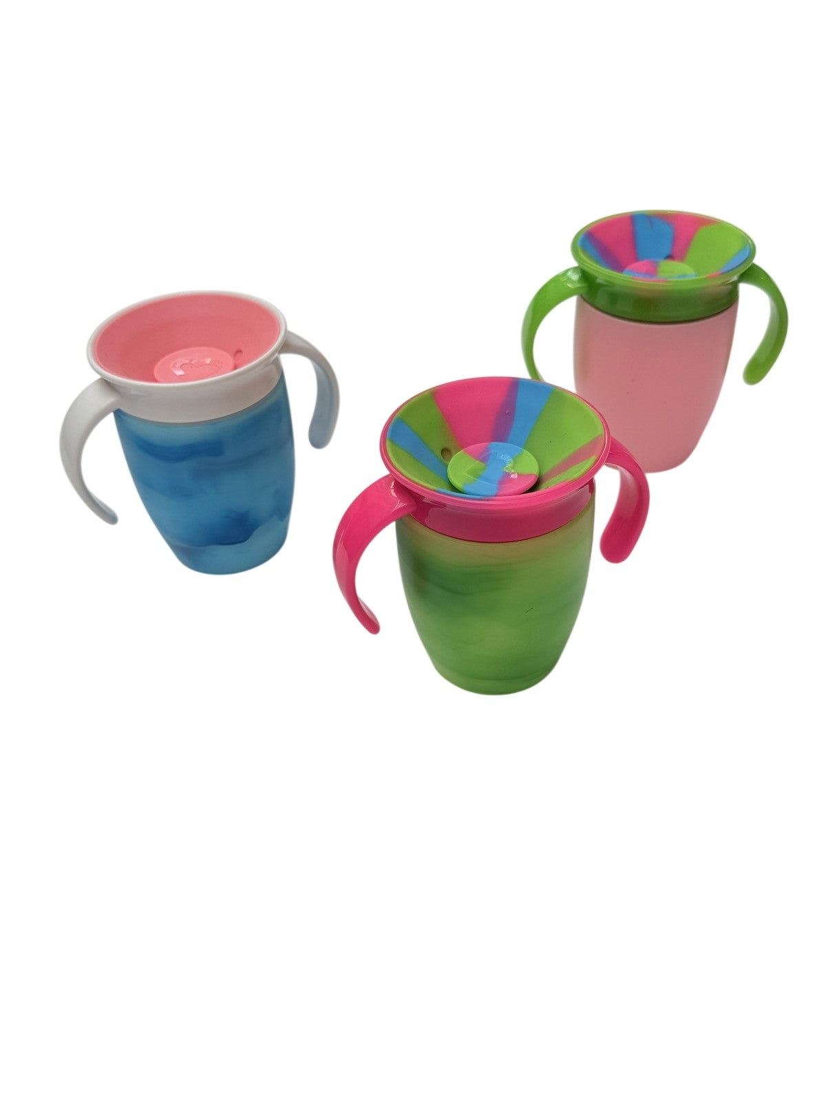 Munchkin 360 Tie-Dye Sippy Cups Set of 3